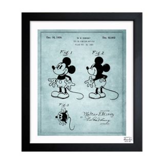 Oliver Gal Mickey Mouse 1930 Framed Graphic Art 1B00168_15x18/1B00168_26x32 S