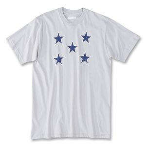Objectivo Ultras Honduras Soccer Flag T Shirt (Gray)