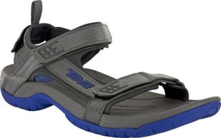 Mens Teva Tanza   Grey Velcro Shoes