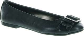 Girls Jessica Simpson Hera   Black Smooth Casual Shoes