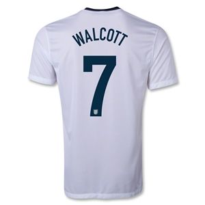 Nike England 13/14 WALCOTT Home Soccer Jersey