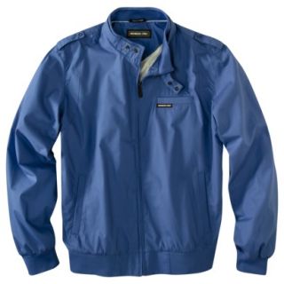 Members Only Mens Iconic Racer Jacket   Azure Blue M