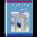 World of Words Vocabulary for College Success
