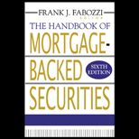 Handbook of Mortgage Backed Securities