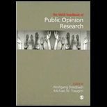 Sage Handbook of Public Opinion Research