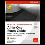 OCA/OCP Oracle Database 11g All in One Exam Guide with CD ROM