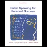 Public Speaking for Personal Success   With CD