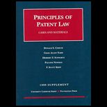 Principles of Patent Law, 1999 Supplement