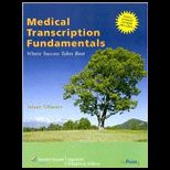 Medical Transcription Fundamentals   With CD  Package
