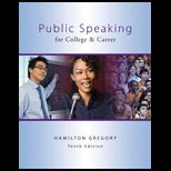 Public Speaking for College and Career with Connect Plus Public Speaking   Access
