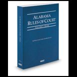 Alabama Rules of Court State 2013
