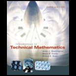 Introduction to Technical Mathematics   With Mymathlab