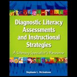 Diagnostic Literacy Assessments and Instructional Strategies A Literacy Specialists Resource