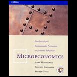 Microeconomics  Neoclassical and Institutional Perspectives on Economic Behaviour