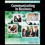 Communicating in Business   With Access