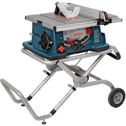 Bosch 10 Worksite Table Saw with Gravity Rise Wheeled Stand