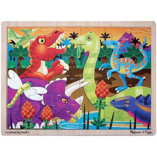 Melissa & Doug Prehistoric Sunset Dinosaur Puzzle, Dinosaurs