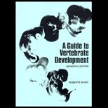 Guide to Vertebrate Development