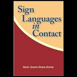 Sign Languages in Contact