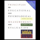 Principles of Education and Psychological Measurement Evaluation  Revised