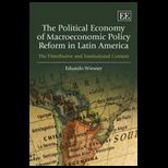 Political Economy of Macroeconomic Policy Reform in Latin America The Distributive and Institutional Context