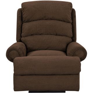 Norman Fabric Recliner, Primo Chocolate