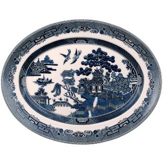 Johnson Brothers Willow Blue Serving Platter