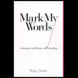 Mark My Words  Instruction and Practice in Proofreading