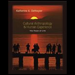 Cultural Anthropology and Human Experience
