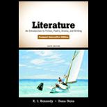 Literature An Introduction to Fiction, Poetry, Drama, and Writing, Compact Interactive Edition