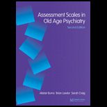 Assessment Scales in Old Age Psychiatry