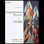 Organization Theory and Design (Canadian)