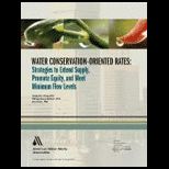 Water Conservation Oriented Rates