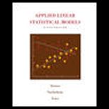 Applied Linear Statistical Model and Linear Regression Models  Student Solutions Manual