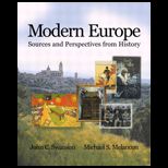 Modern Europe  Sources and Perspectives from History