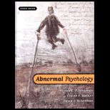Abnormal Psychology   Text Only