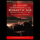 Oxford Companion to Romantic Age  British Culture, 1776 1832