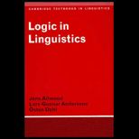 Logic in Linguistics