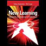 New Learning Elements of a Science of Education