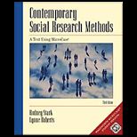 Contemporary Social Research Methods A Text Using MicroCase With Micro. Workbook and 2 Cds