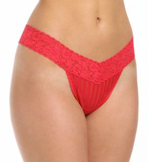 Maidenform 40118 One Size for All Classic Rise Thong
