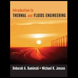 Introduction to Thermal and Fluids Engineering, Updated