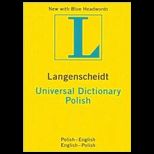 Universal Polish Dictionary  Polish / English English / Polish
