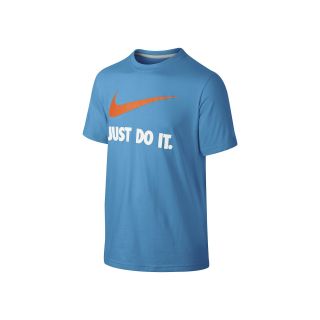 Nike Just Do It Graphic Tee   Boys 8 20, Blue, Boys