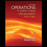 Operations and Supply Management Core   With Access