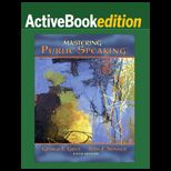 Mastering Public Speaking, ActiveBook Edition