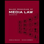 Major Principles of Media Law, 2012 Edition