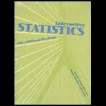 Interactive Statistics   With Add. Rdgs and CD