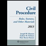 Civil Procedure Rules  2013 Supplement