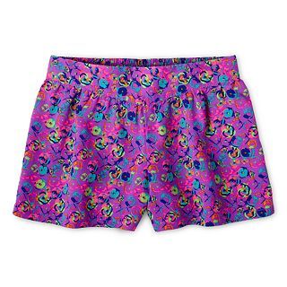 Total Girl Print Shorts   Girls 6 16 and Plus, Electric Orchid, Girls